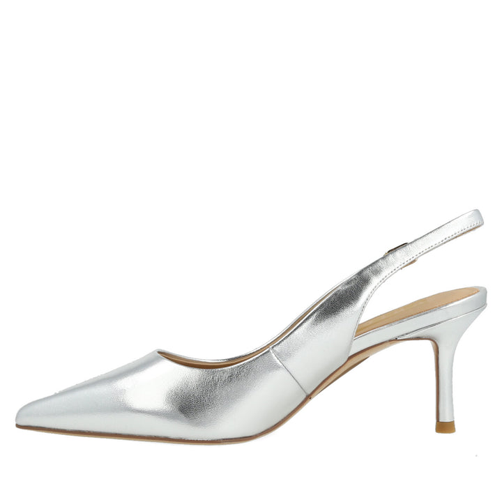 Uma Parker Chanel in Nappa Metal Argento Sconto