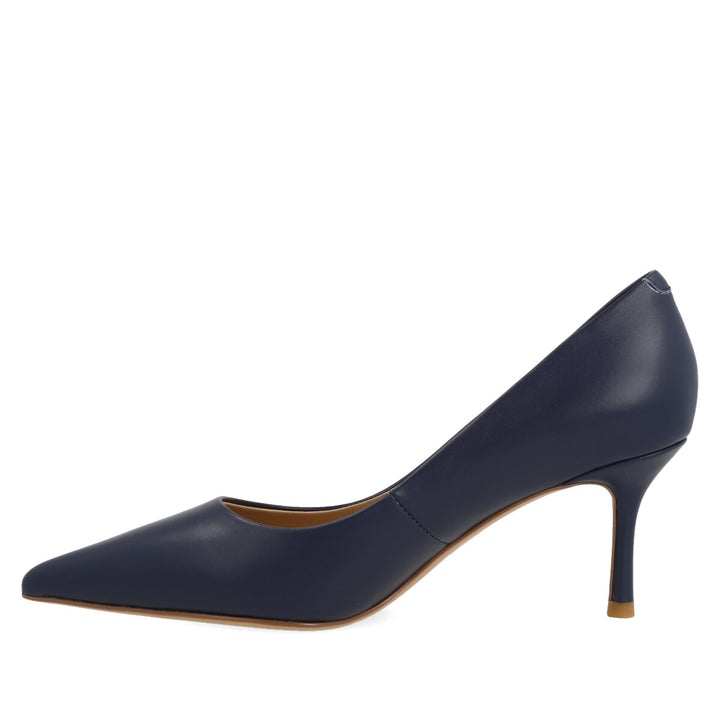 Uma Parker Decolleté in Nappa Blu Offerte