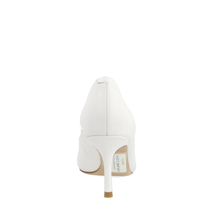 Uma Parker Decolleté in Nappa Bianco Saldi Di Fabbrica