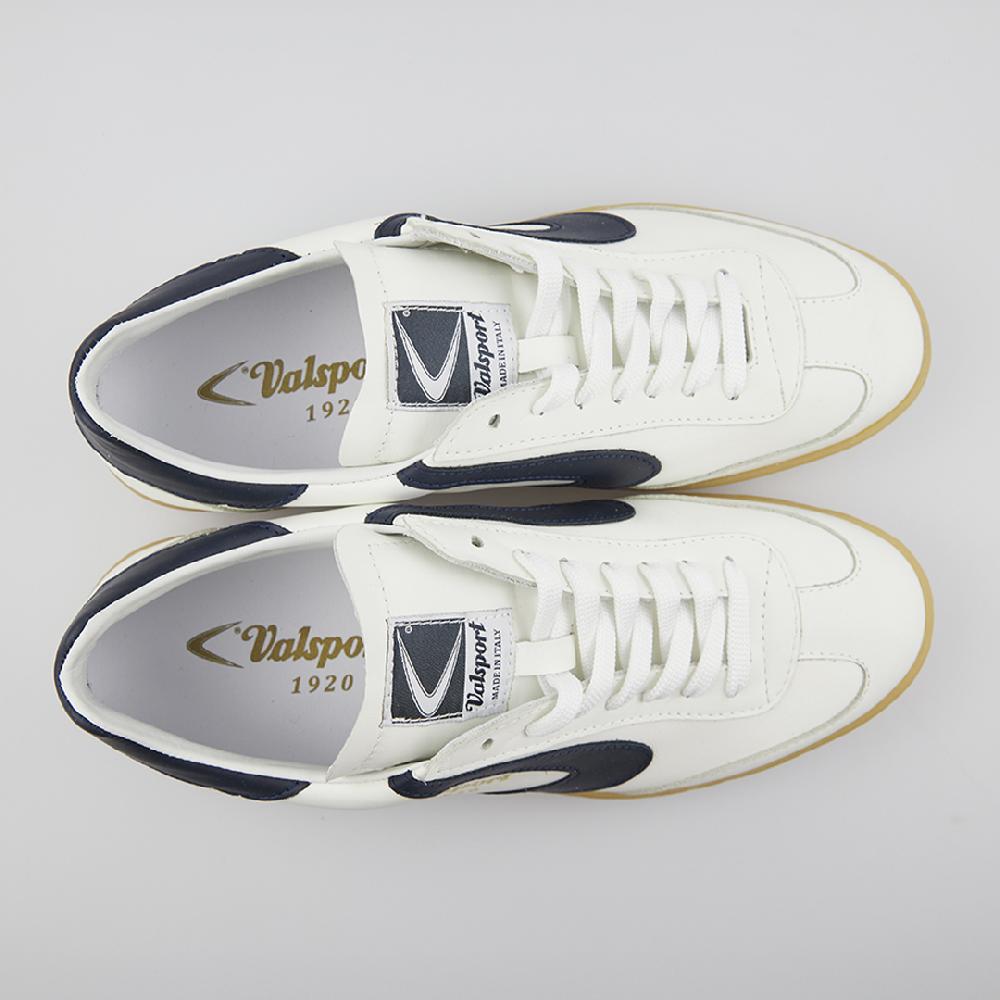 ﻿Valsport Olimpia Leather Bianco Blu Offerte