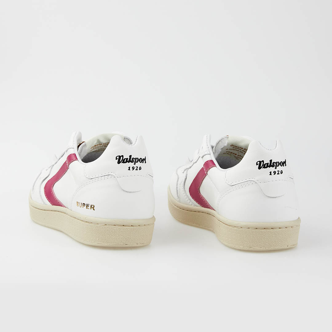 Valsport Super Pelle Bianco Fuxia Sottocosto