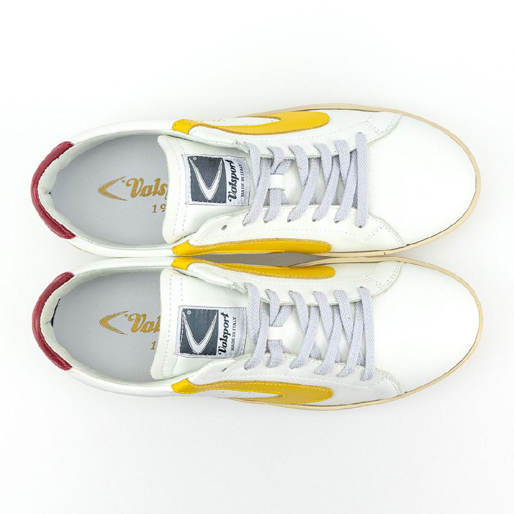 Valsport Tournament Mix Leather Bianco Giallo Rubis Vendita Economica