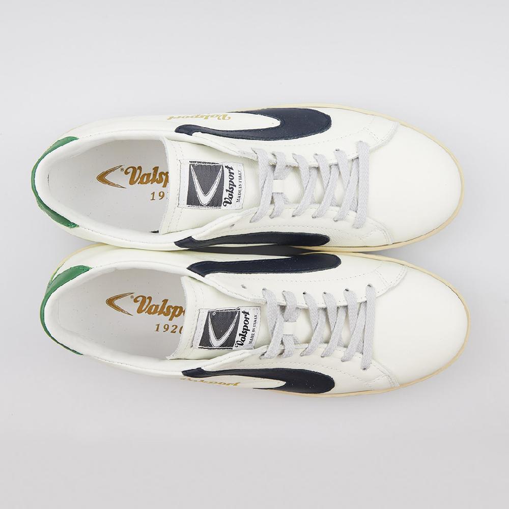 Valsport Tournament Mix Leather Bianco Blu Bandiera Moda