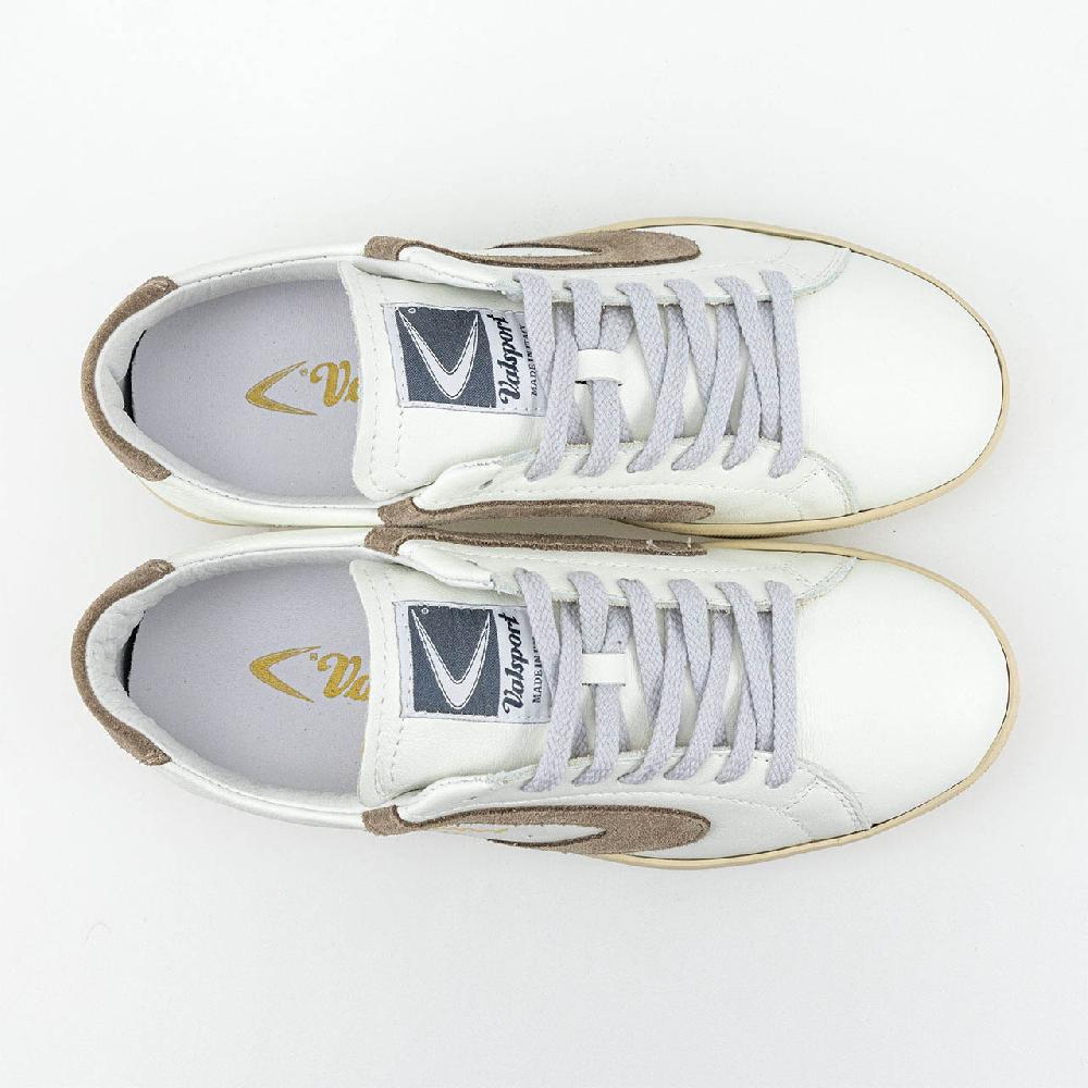 Valsport Tournament Leather Suede Bianco Dodo In Linea