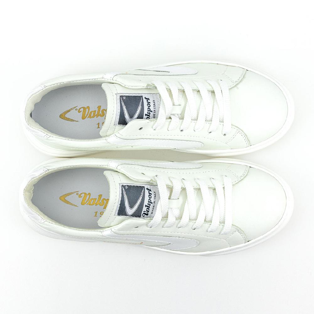 Valsport Tournament Nappa Up Bianco Bianco Nuovo
