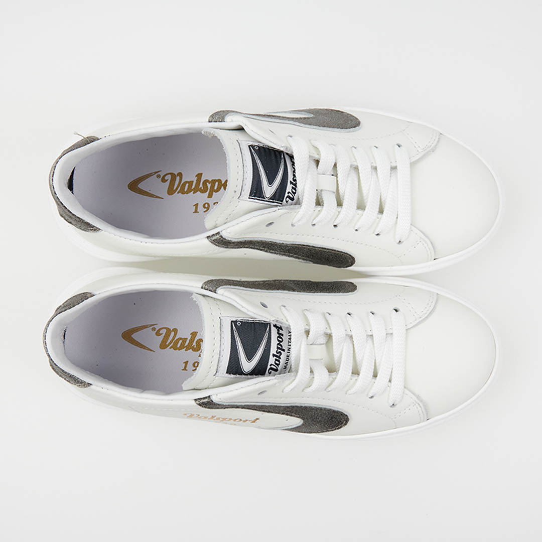 Valsport Tournament UP Bianco Argento Scuro Glitter Qualità