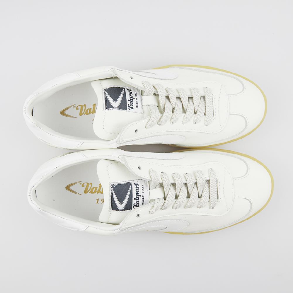 Valsport Olimpia Leather Bianco Bianco Prezzo Ridotto