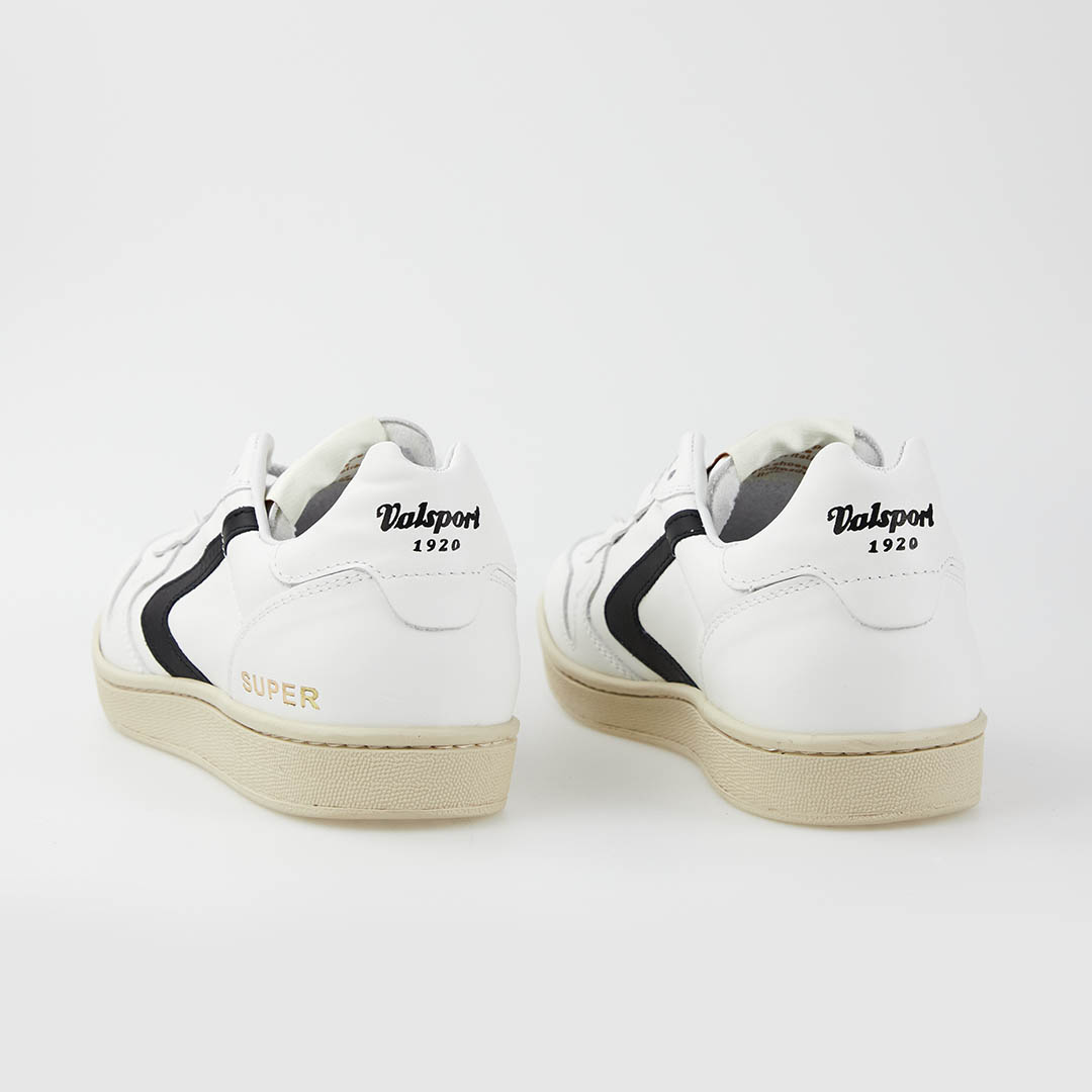Valsport Super Pelle Bianco Nero Sottocosto