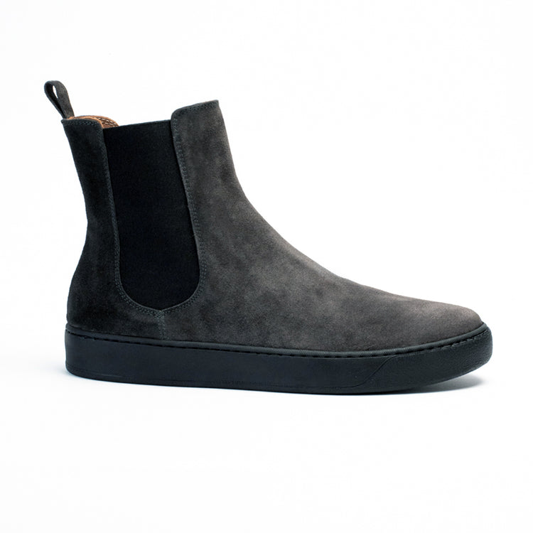 Via Mercanti Arturo Asphalt - Stivaletto alla caviglia Chelsea Beatles per uomo. – VIAMERCANTI Prezzo Ridotto