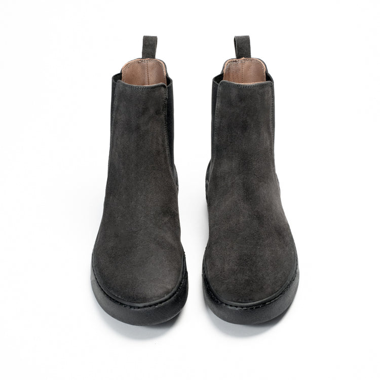 Via Mercanti Arturo Asphalt - Stivaletto alla caviglia Chelsea Beatles per uomo. – VIAMERCANTI Prezzo Ridotto