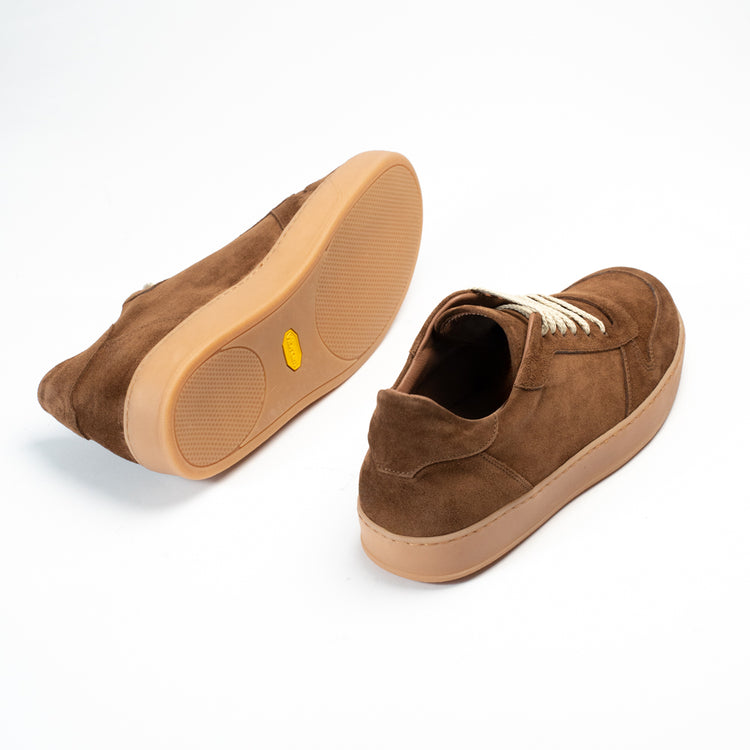 Via Mercanti Liam Cognac - Scarpe da ginnastica da uomo – VIAMERCANTI In Vendita