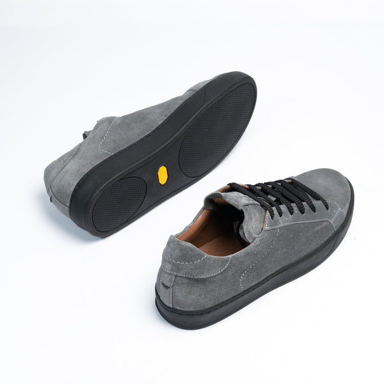 Via Mercanti Jack Fumo Velour - Scarpe sportive da uomo – VIAMERCANTI Negozio