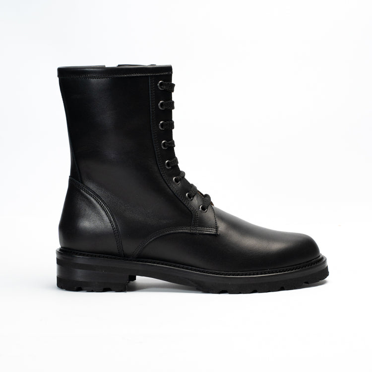 Via Mercanti Lorenzo Calf Black - Stivaletti da uomo. – VIAMERCANTI In Linea