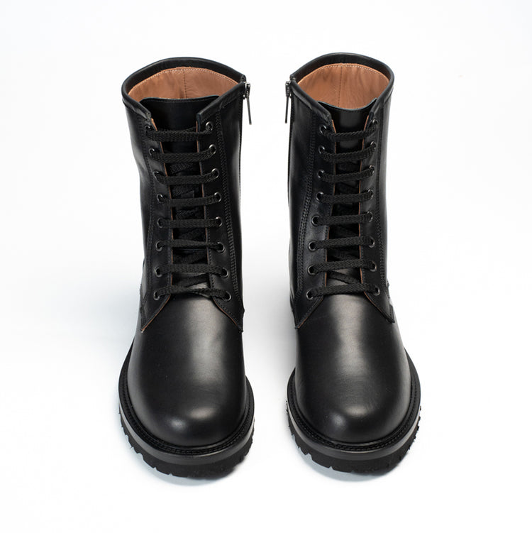 Via Mercanti Lorenzo Calf Black - Stivaletti da uomo. – VIAMERCANTI In Linea