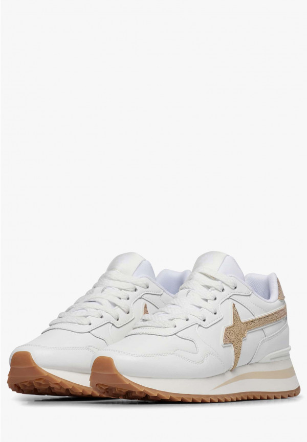W6yz Sneakers in pelle Bianco -YAK-W Sconto