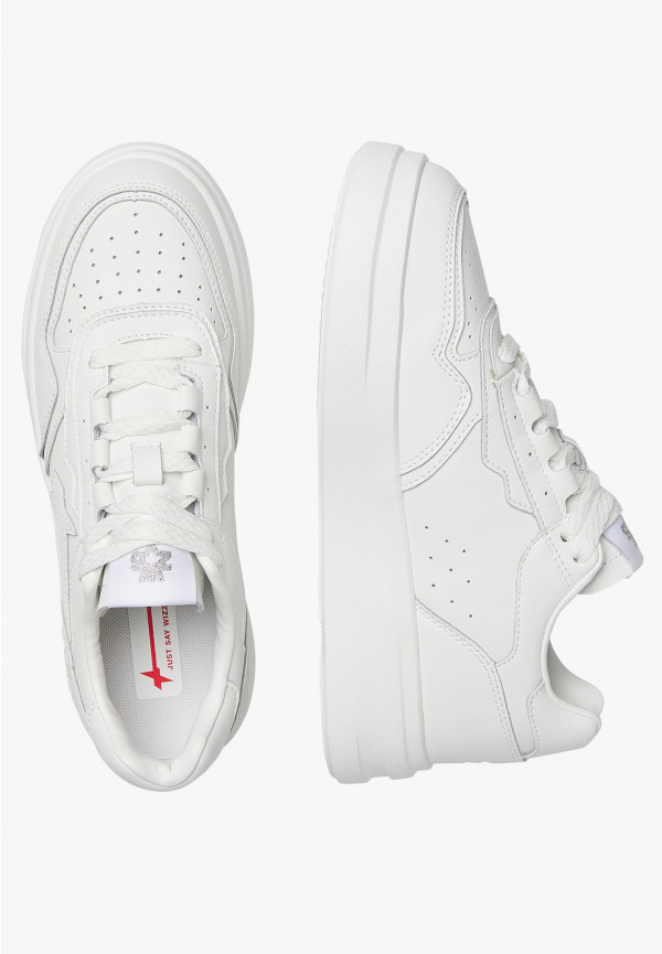 W6yz Sneakers in pelle Bianco ghiaccio -XENIA W Shopping Online