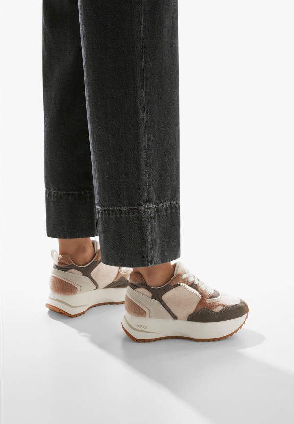 W6yz Sneakers in suede Beige -ANNY 2 W Affare Del Giorno