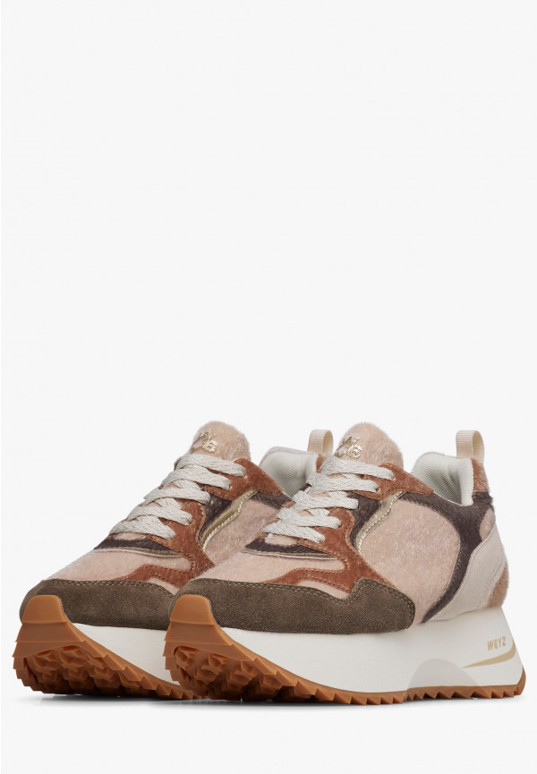 W6yz Sneakers in suede Beige -ANNY 2 W Affare Del Giorno