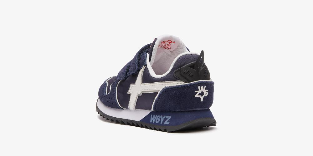 W6yz Sneakers con dettagli argentati Blu -JET VL-J Sconto