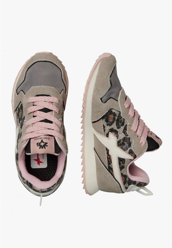 W6yz Sneakers in tessuto tecnico e suede Grigio -JET-J Offerte