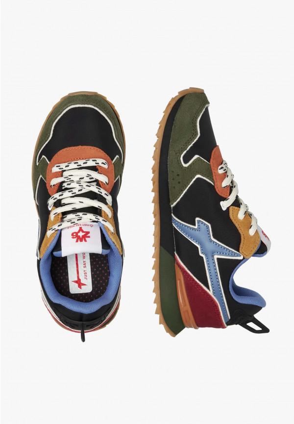 W6yz Sneakers in tessuto tecnico e suede Militare -JET-J Hotsell