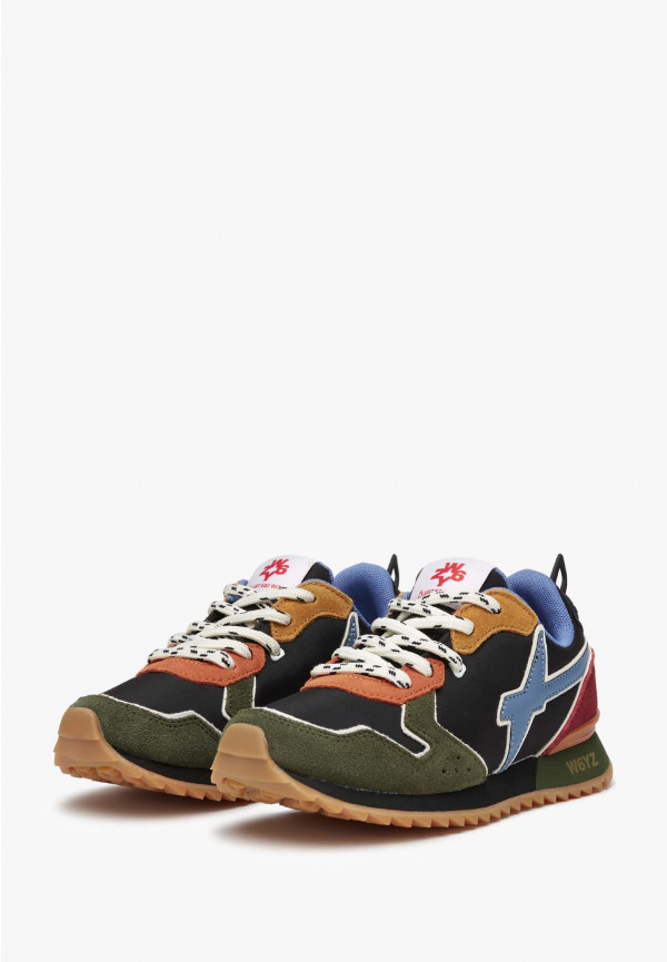 W6yz Sneakers in tessuto tecnico e suede Militare -JET-J Hotsell