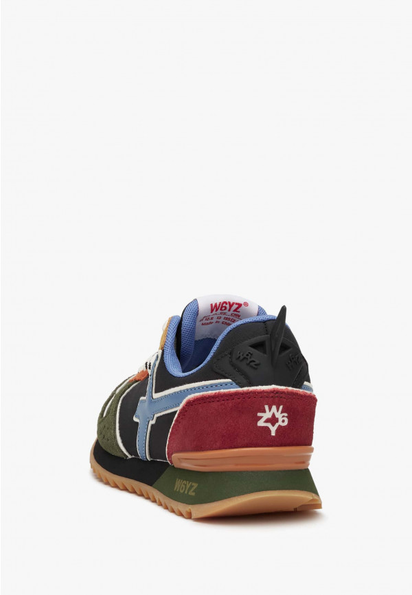 W6yz Sneakers in tessuto tecnico e suede Militare -JET-J Hotsell