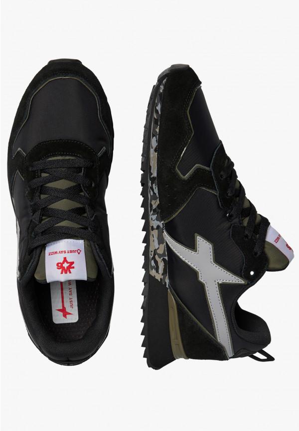 W6yz Sneakers in tessuto tecnico e suede Nero -JET-M Qualità