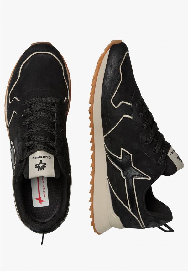 W6yz Sneakers in suede Nero -JET-M Vendita