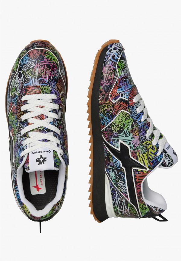 W6yz Sneakers in ecopelle Nero -JET-M Promozione