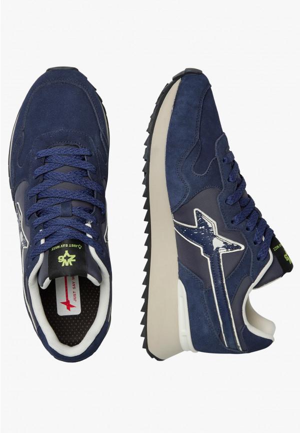 W6yz Sneakers in tessuto tecnico e suede Navy -YAK-M Hotsell