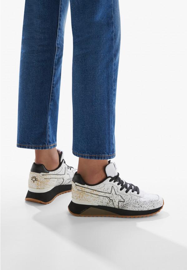W6yz Sneakers in ecopelle Bianco -YAK-M I Più Venduti