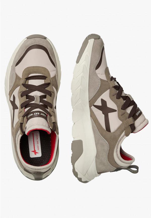 W6yz Sneakers in suede e tessuto tecnico Tortora -NEXT-M 2025