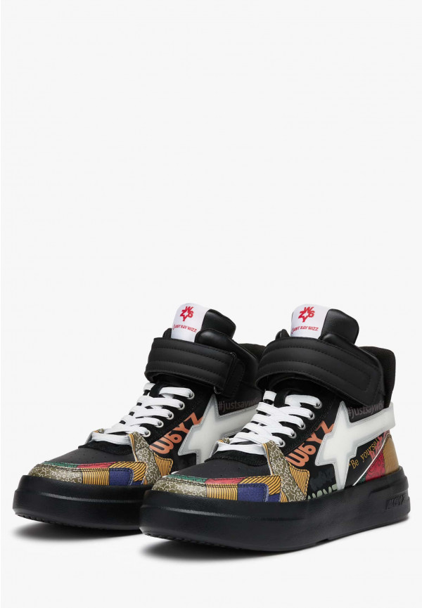 W6yz Sneakers alla caviglia in pelle Nero -Q-UNI Acquista Ora