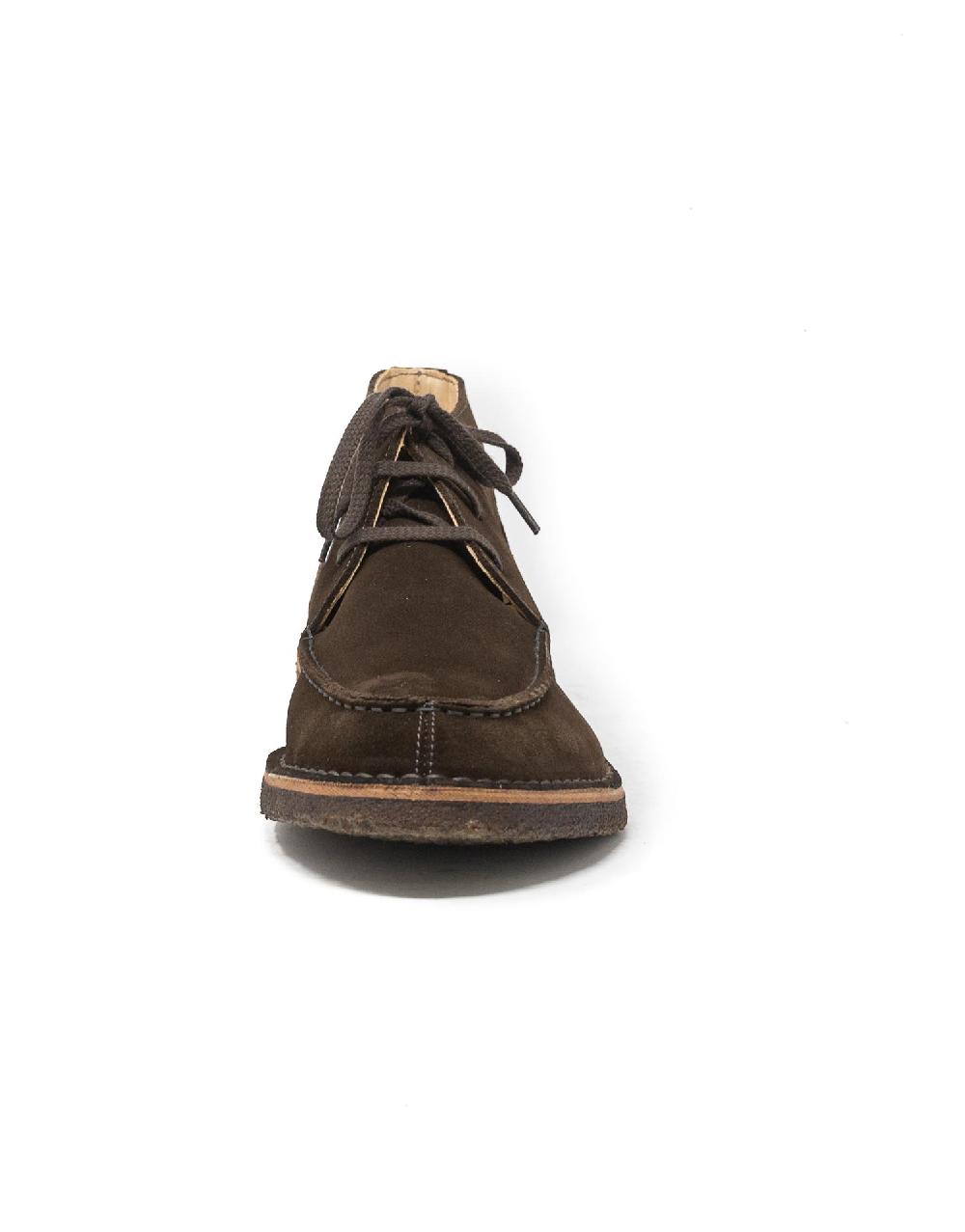 Wally Walker moc-toe Astorflex in pelle scamosciata Deukeflex Dark Chestnut Qualità