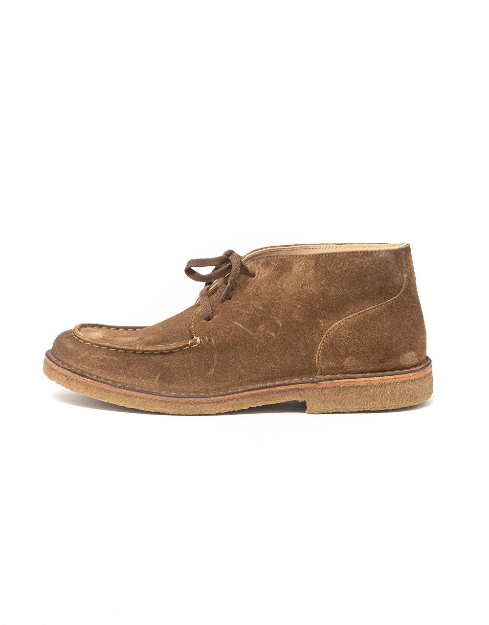 Wally Walker moc-toe Astorflex in pelle scamosciata Deukeflex Dark Khaki Vendita