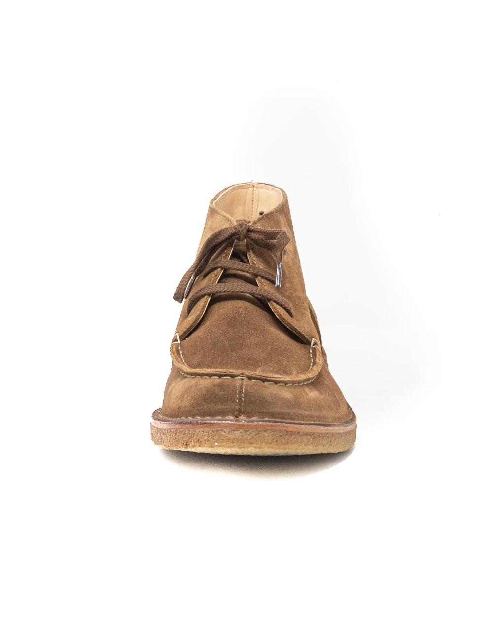 Wally Walker moc-toe Astorflex in pelle scamosciata Deukeflex Dark Khaki Vendita