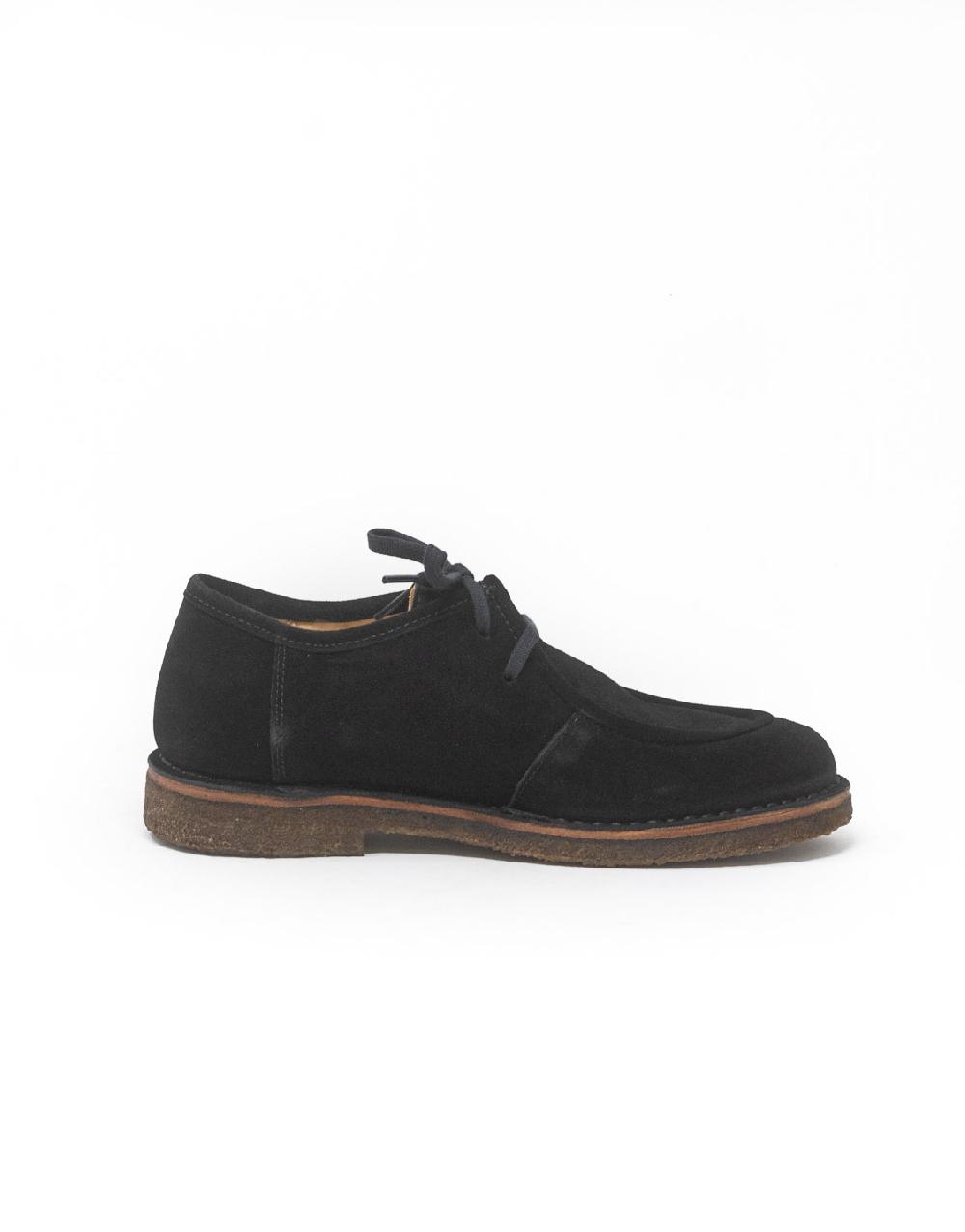 Wally Walker Astorflex – derby donna Artflex scamosciato nero Sottocosto