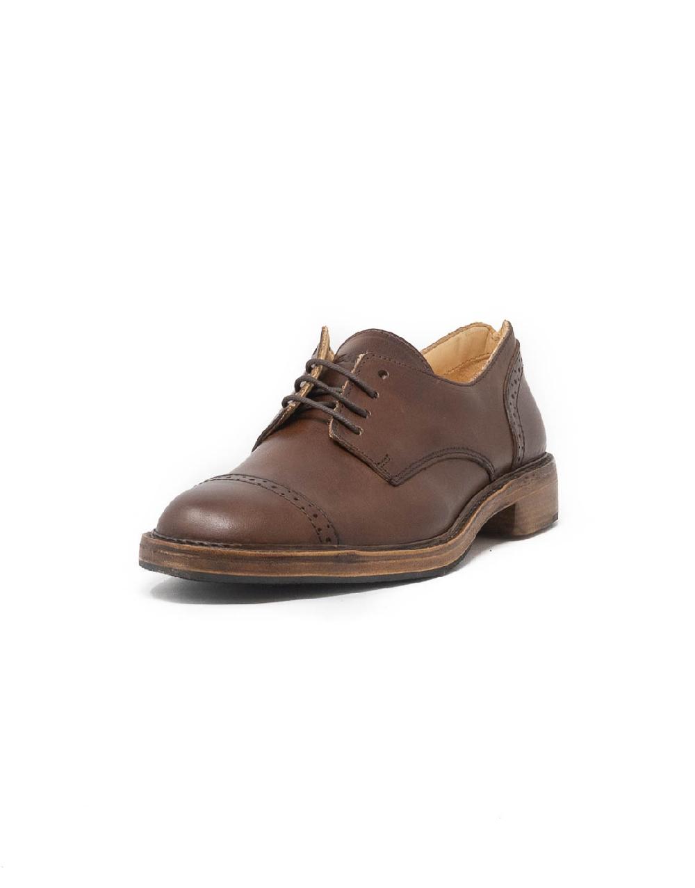 Wally Walker Astorflex – derby donna in pelle Gardflex brown Presa