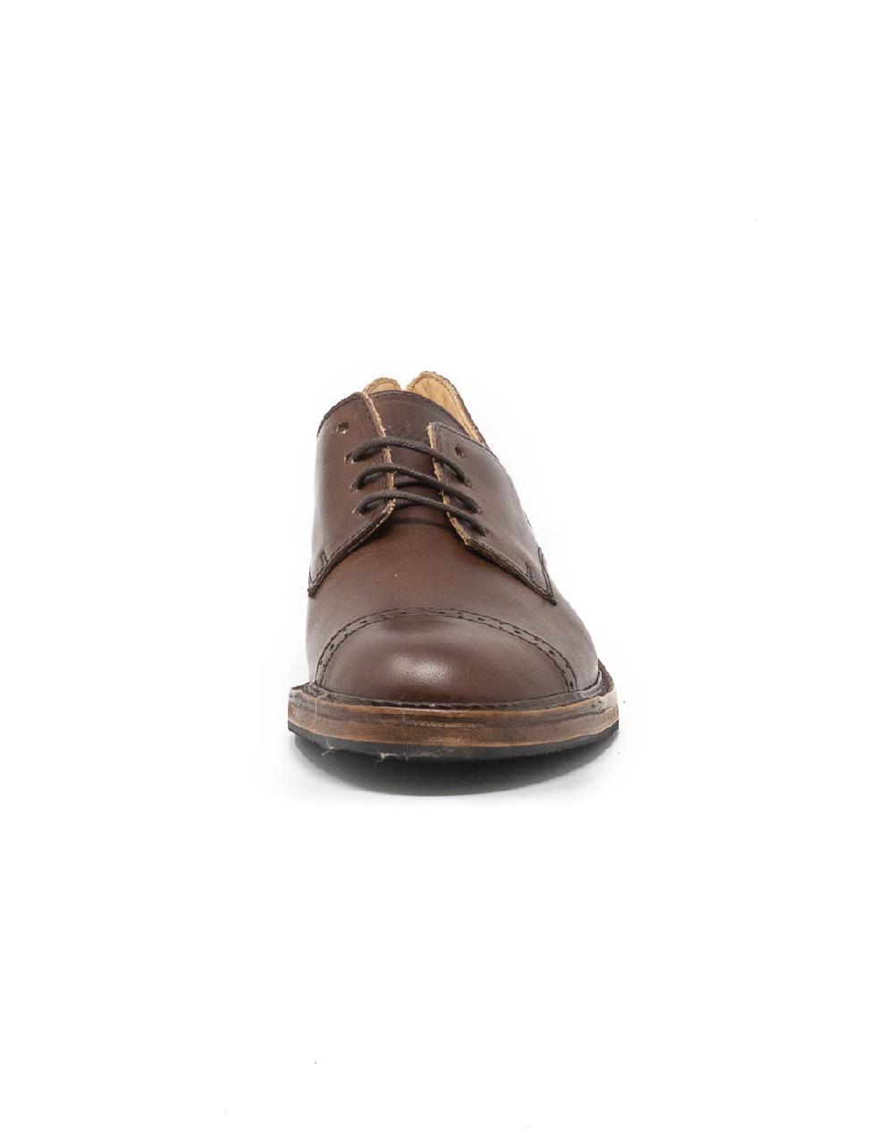 Wally Walker Astorflex – derby donna in pelle Gardflex brown Presa