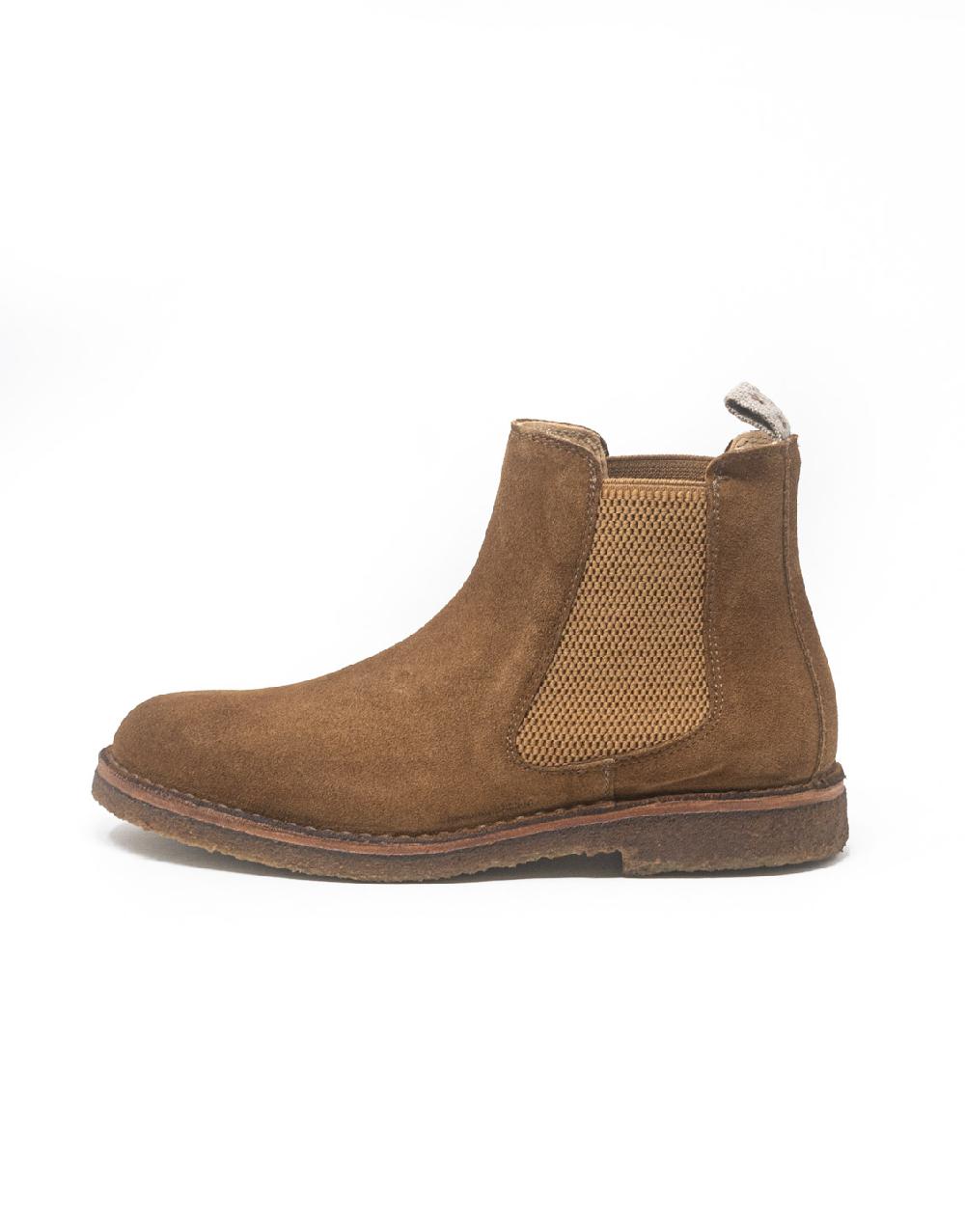 Wally Walker Astorflex – stivaletto chelsea scamosciato donna Bridgeflex bruciato
