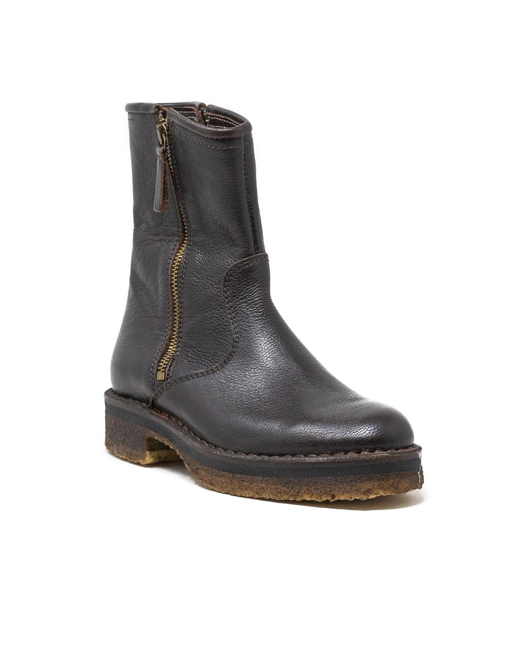 Wally Walker Astorflex – stivaletto donna doppia zip in pelle Zipflex ebano Saldi