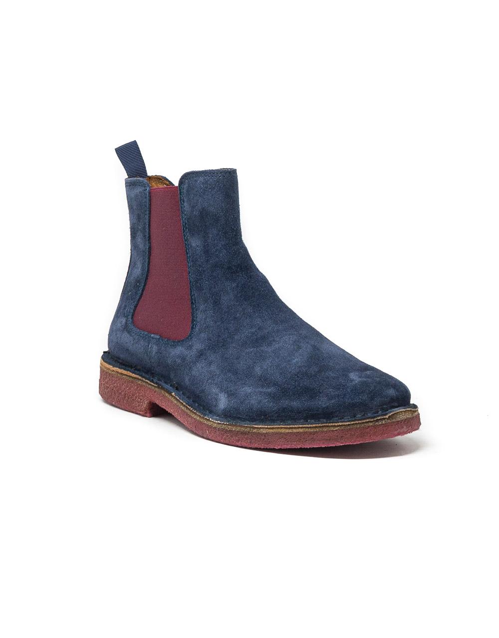 Wally Walker Wally Walker – stivaletto donna chelsea scamosciato Sandro D 005 Dark Navy Offerte