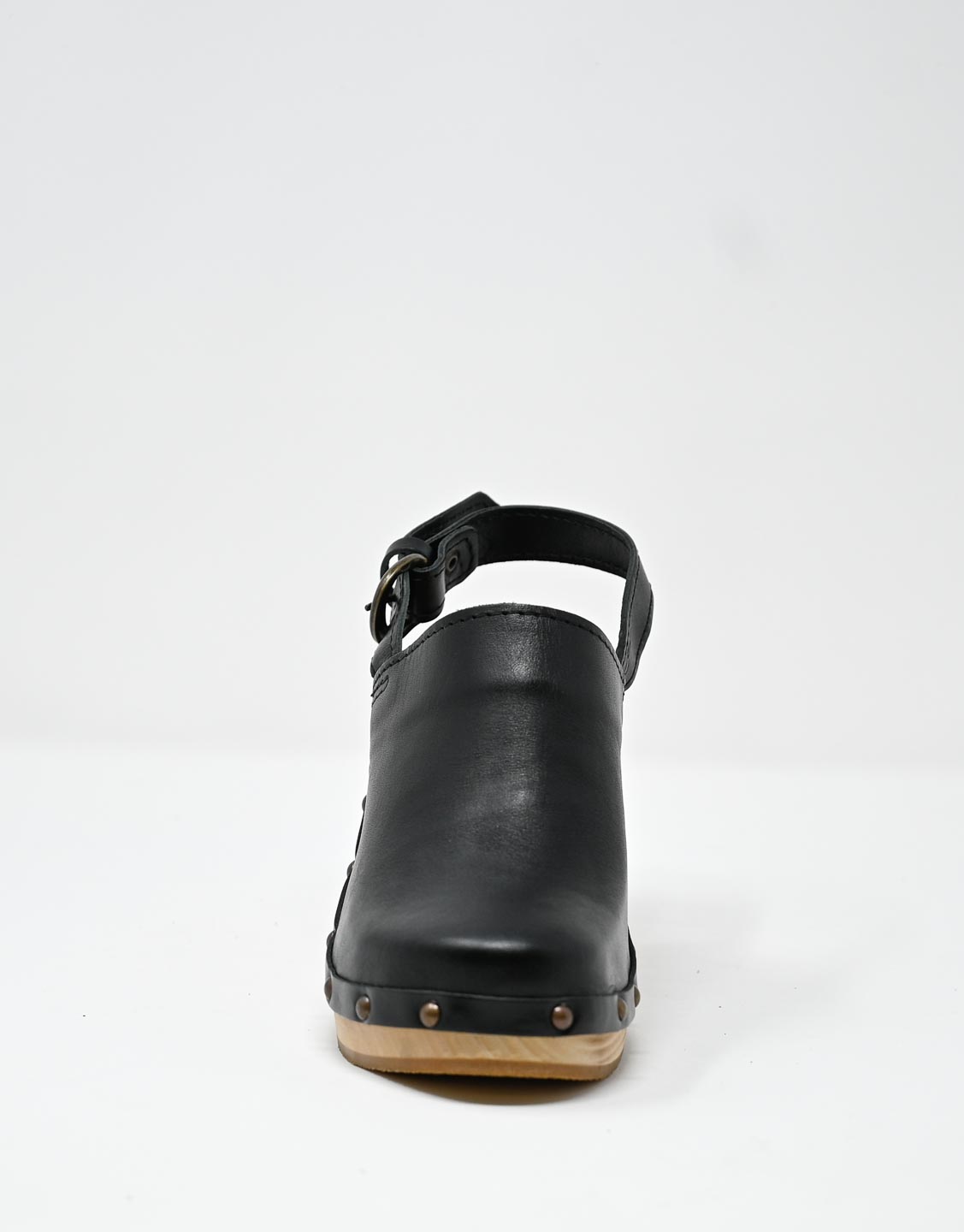 Wally Walker zoccolo in pelle nero Olandflex by astorflex Vendita Economica