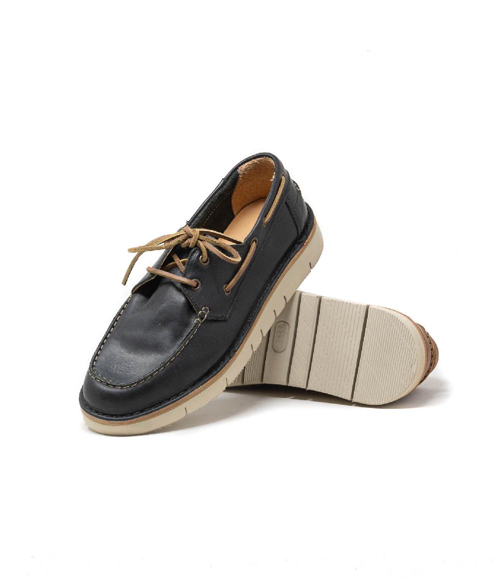 Wally Walker Astorflex – mocassino da barca in pelle Boatflex nero
