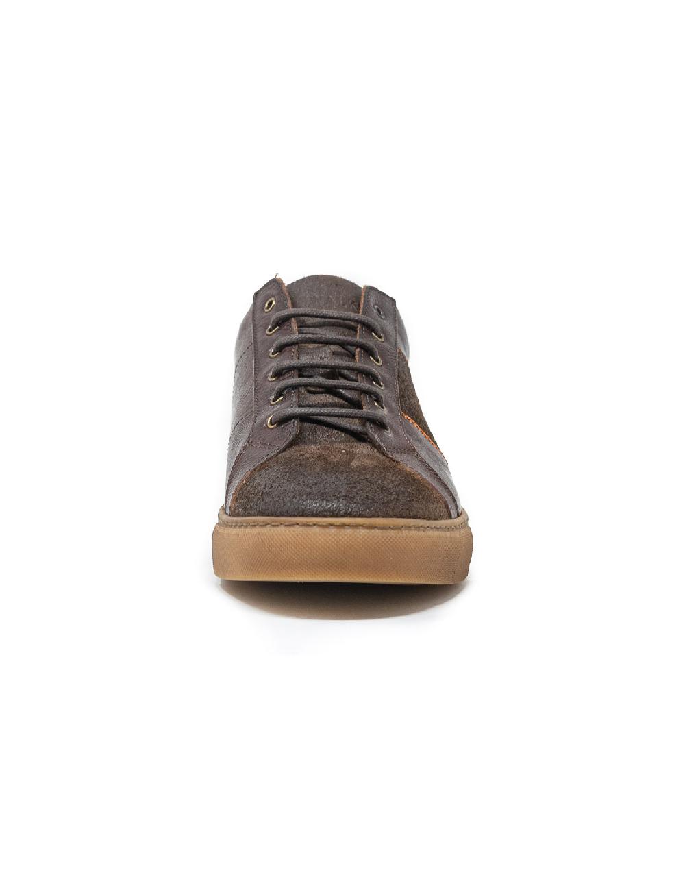 Wally Walker Wally Walker – sneaker in pelle e camoscio Royale dark chestnut Spedizione Gratuita
