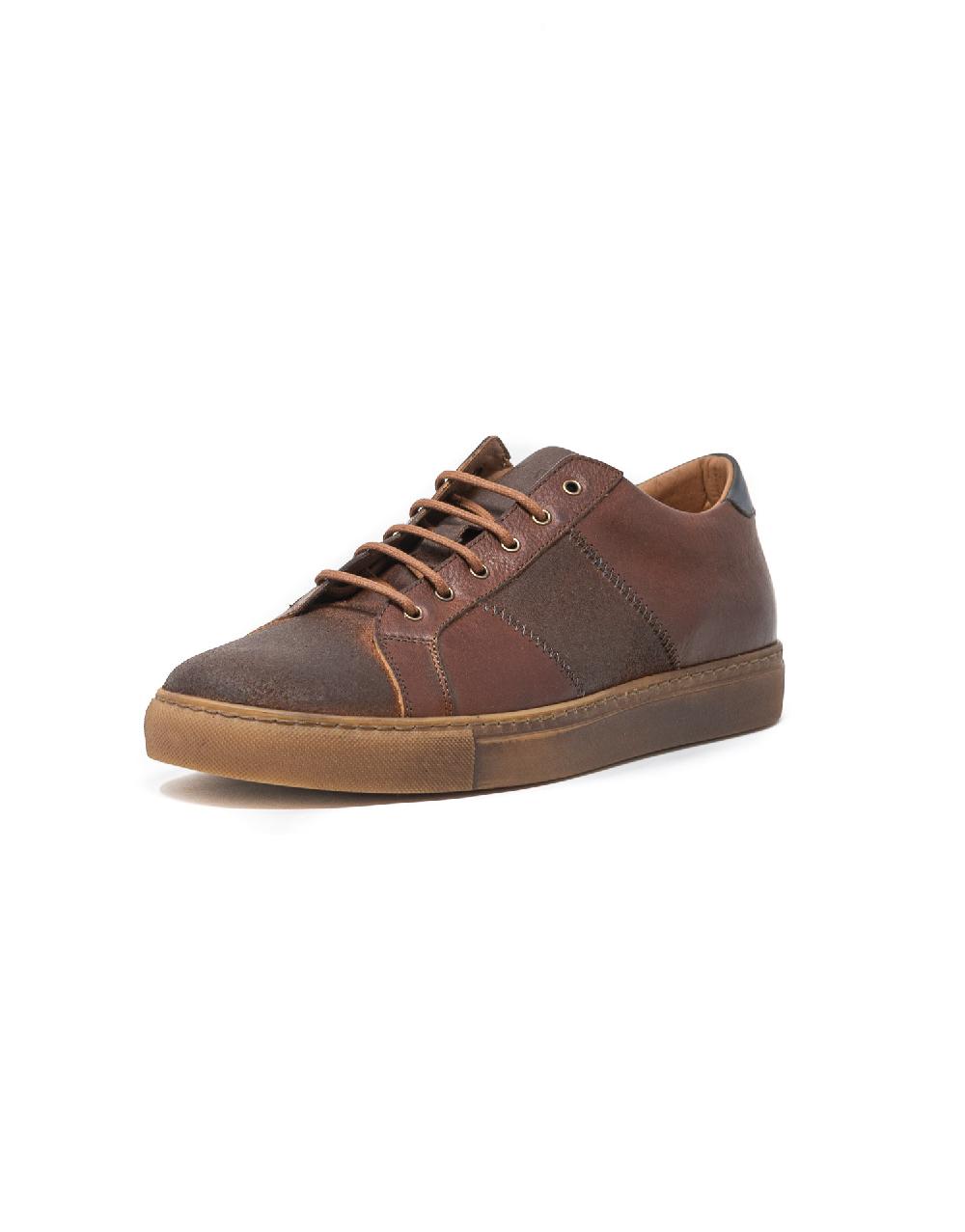 Wally Walker Wally Walker – sneaker in pelle e camoscio Royale ruggine Pezzi Unici