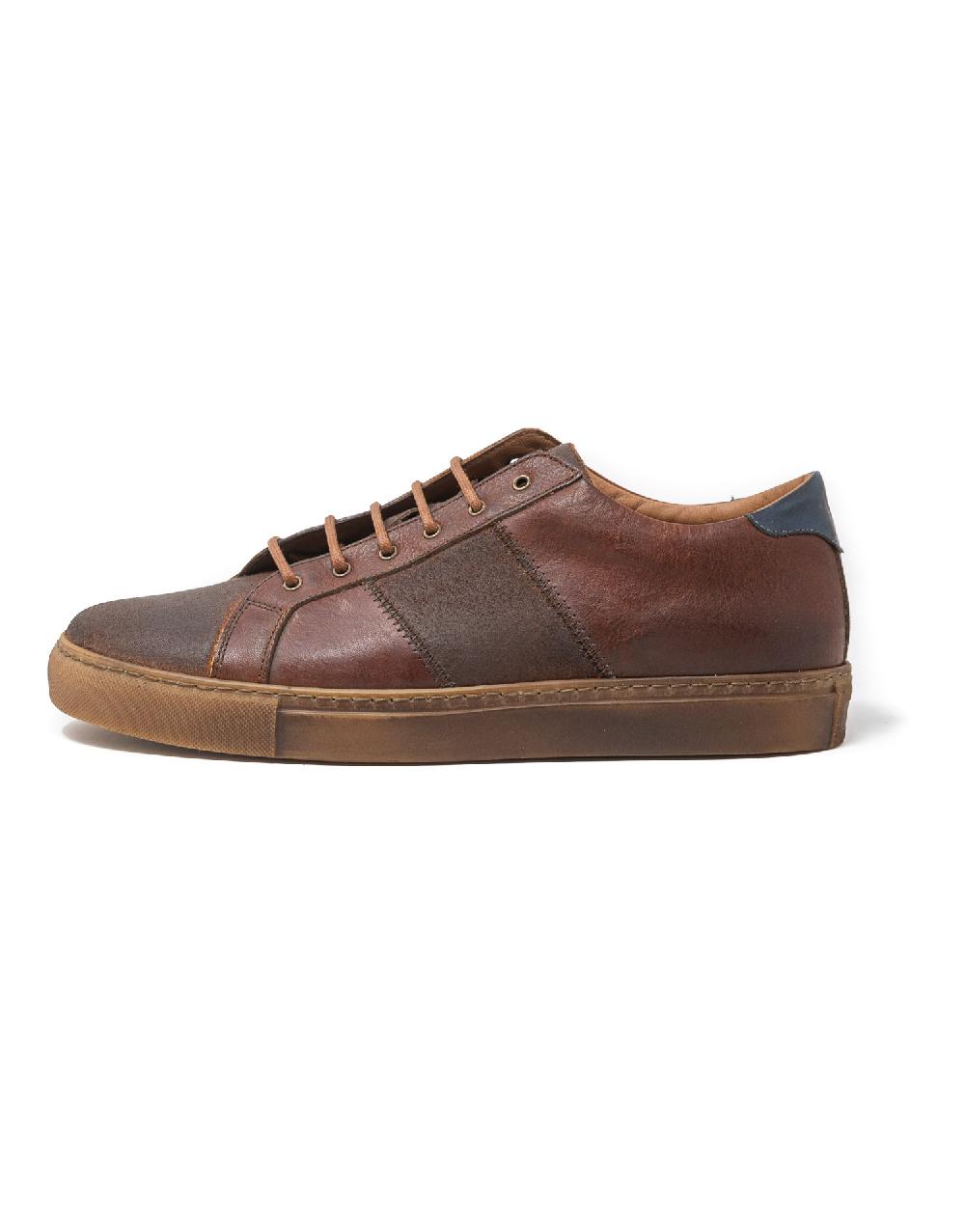 Wally Walker Wally Walker – sneaker in pelle e camoscio Royale ruggine Pezzi Unici