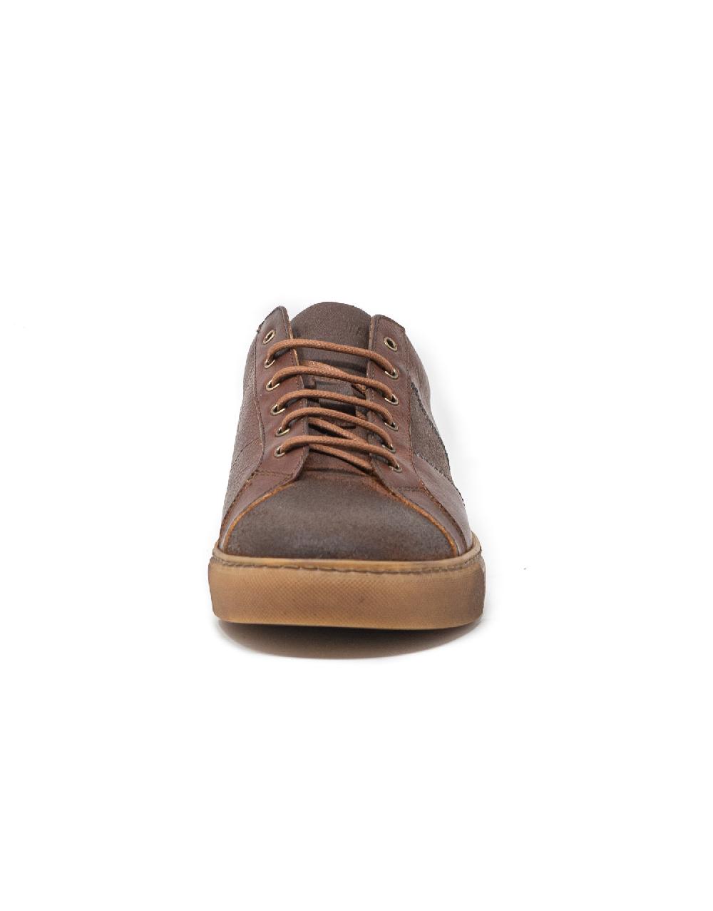 Wally Walker Wally Walker – sneaker in pelle e camoscio Royale ruggine Pezzi Unici