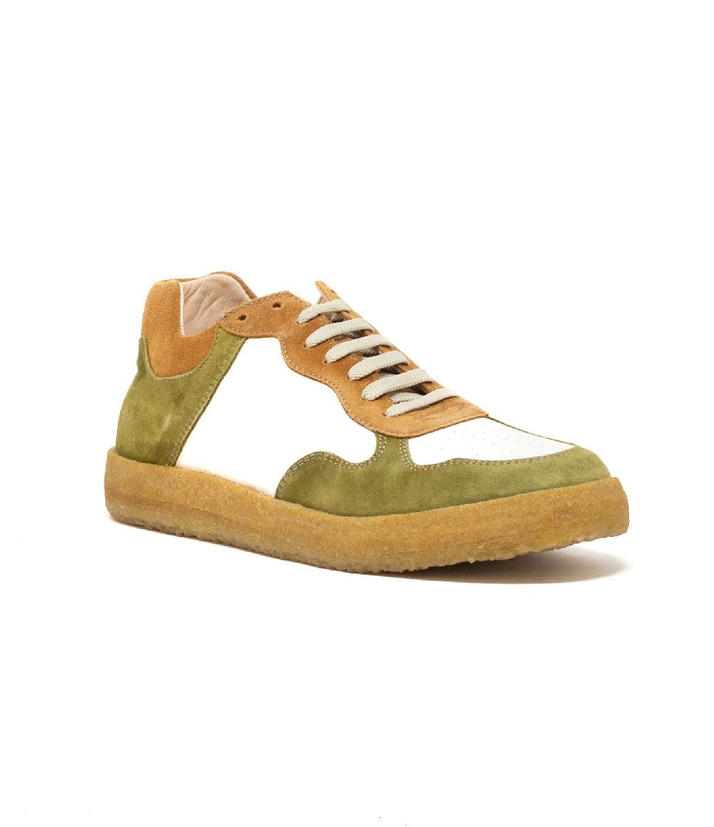 Wally Walker Astorflex – sneaker uomo in pelle e camoscio Tenniflex Assenzio Consegna Veloce
